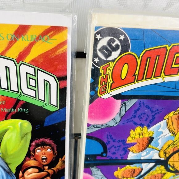 OMEGA MEN 5 37 lot 1st Solo Lobo Story New Costume and Origin (1983 DC Comics) - Picture 5 of 7